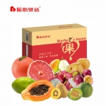 暖心驿站 水果礼盒惠品水果约3.6kg